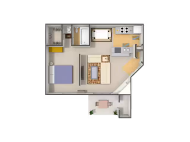 Unit 1223 2113 floor plan
